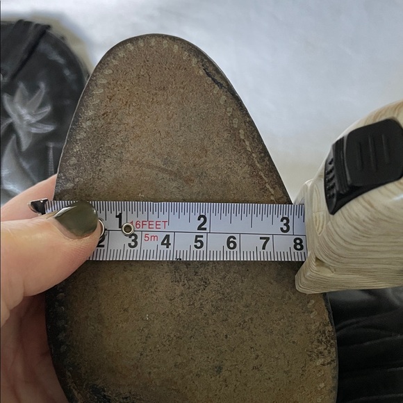 Boulet|Vintage |Black/Silver |Stitched Detailed |Western |Cowboy Boots |Size 7.5 - Picture 15 of 16